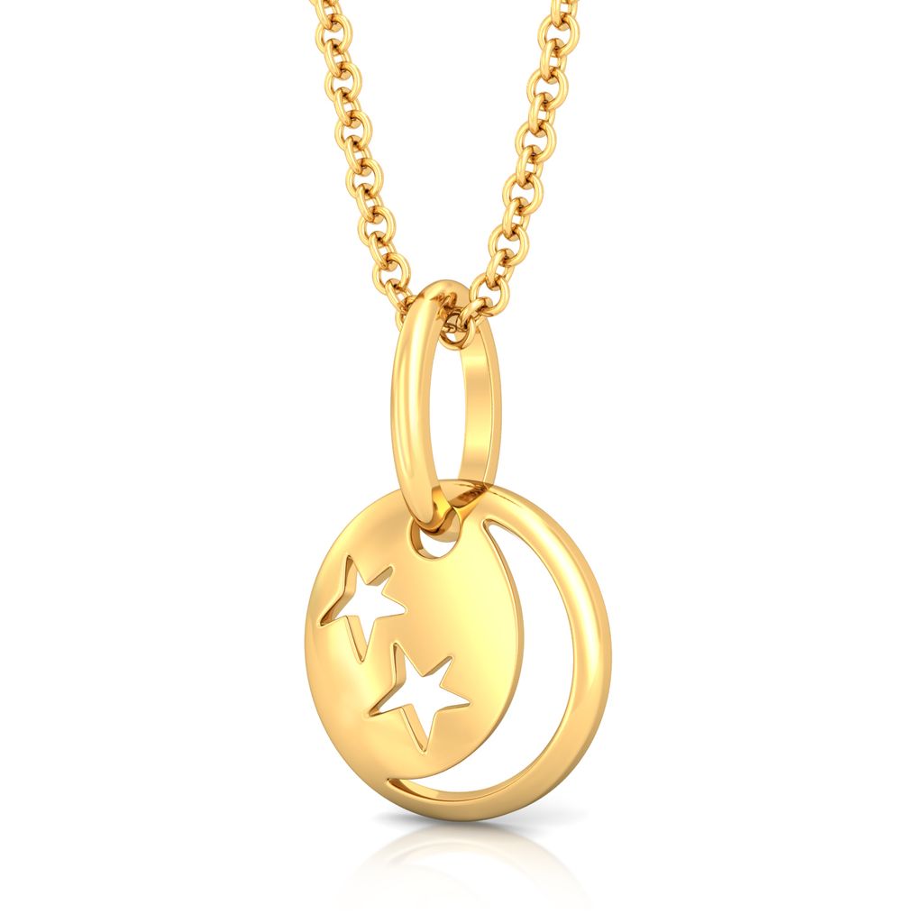 Night Rhapsody Gold Pendants