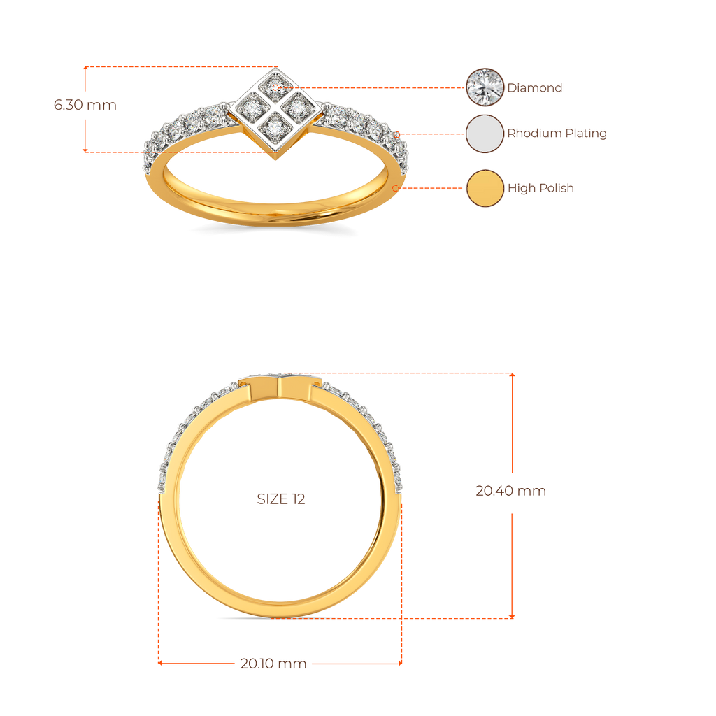 Checks Symphony Diamond Rings image