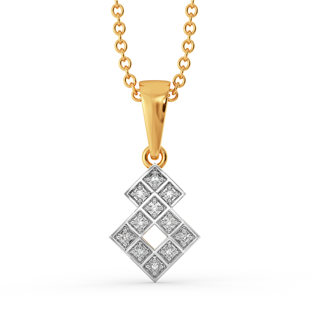 Checks Symphony Diamond Pendants