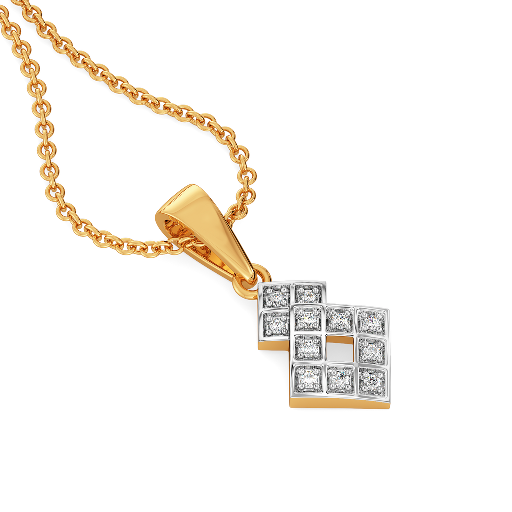 Checks Symphony Diamond Pendants