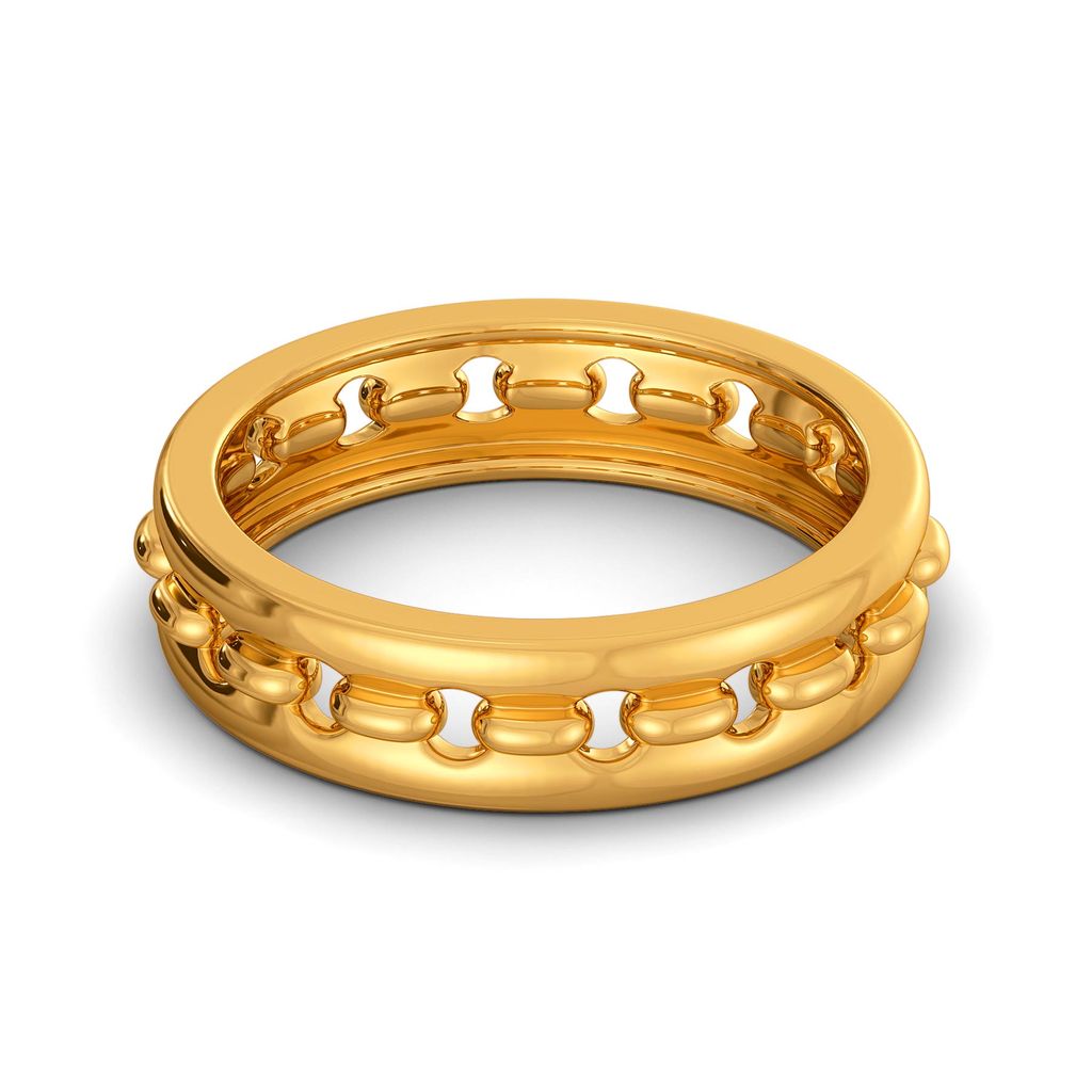 Stitch in Time Gold Rings alternate view 3