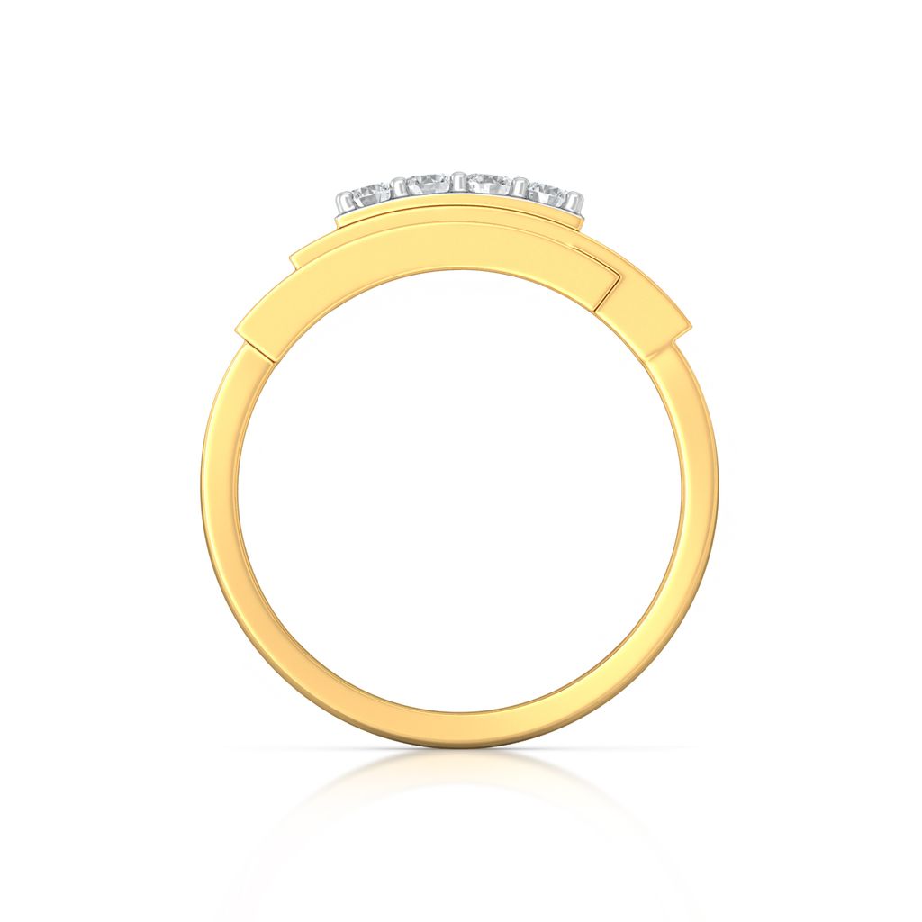 Double Edge Diamond Rings image