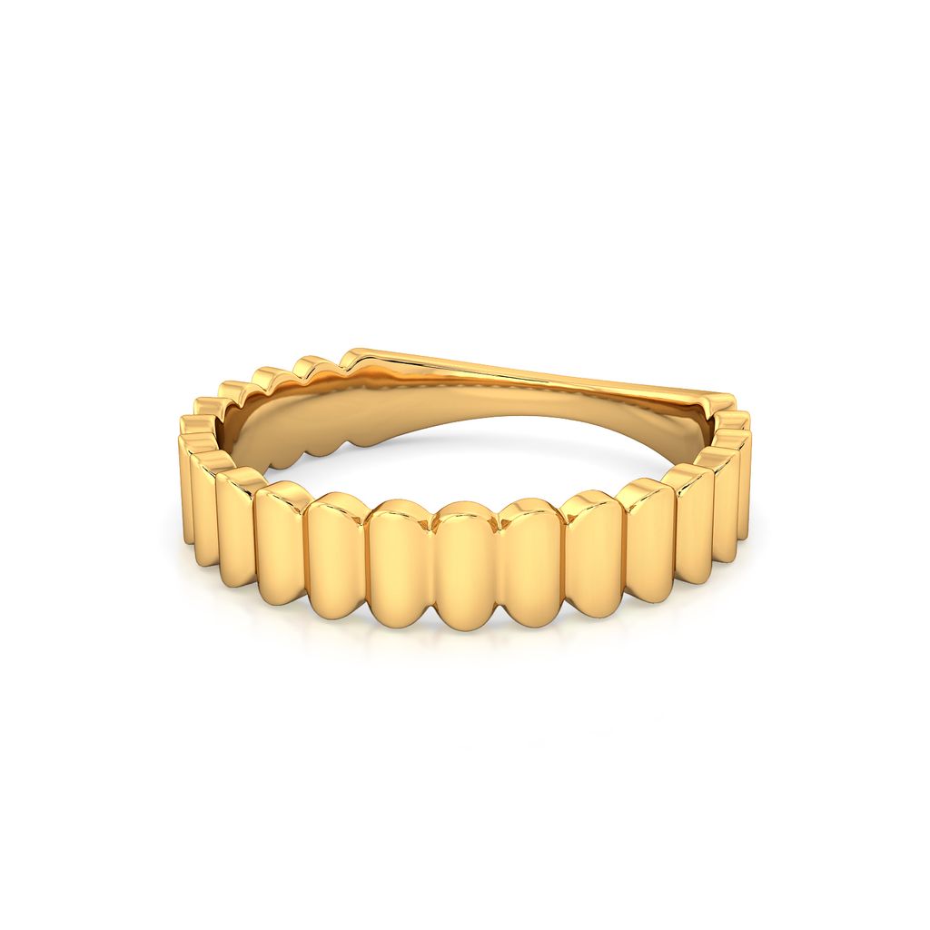Ripple N Rhyme Gold Rings image