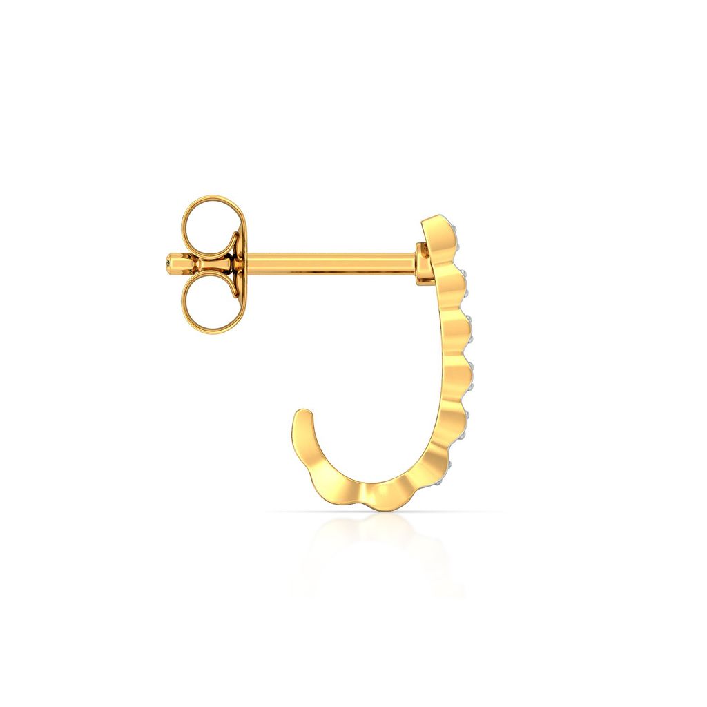 Tend to Bend Diamond Earrings