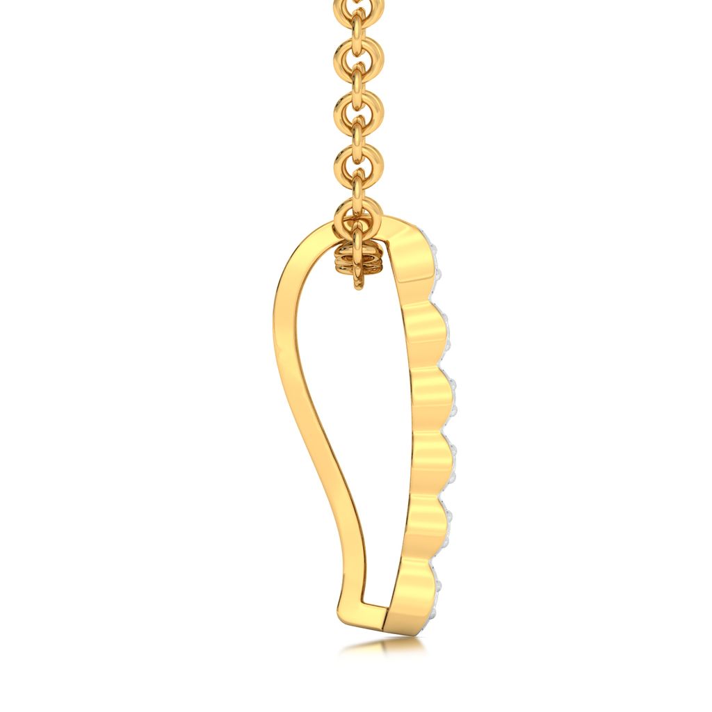 Milky Bar Diamond Pendants