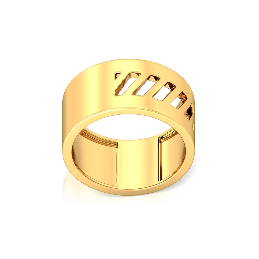 Bridge the Gap Gold Rings alternate view 3