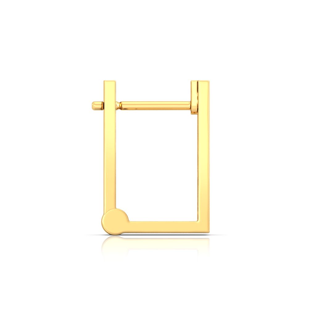 Bridge the Gap Gold Earrings