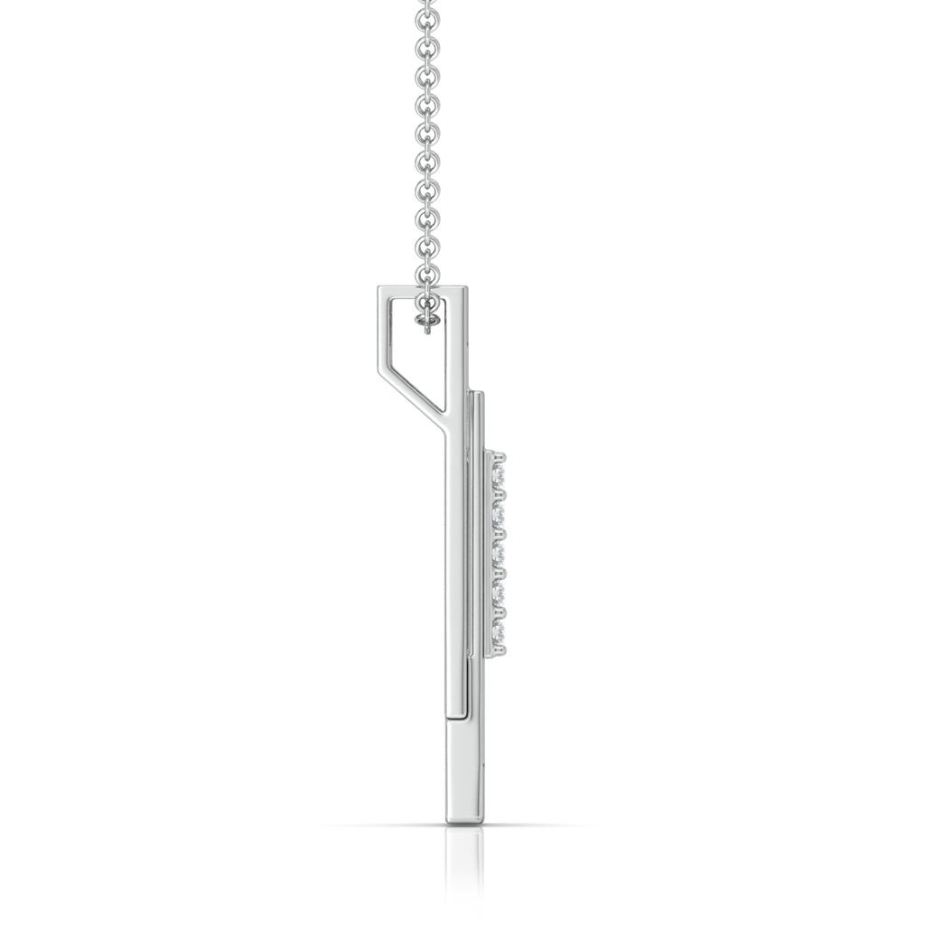 Perfect Intersect Diamond Pendants