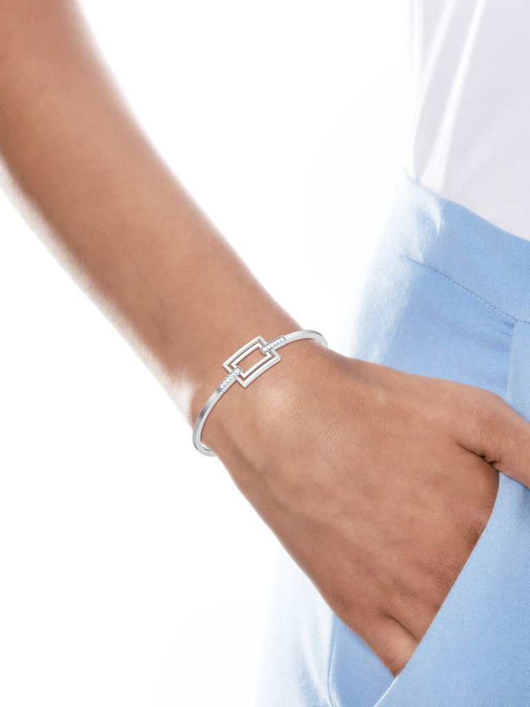 Frame of Mind Diamond Bangles