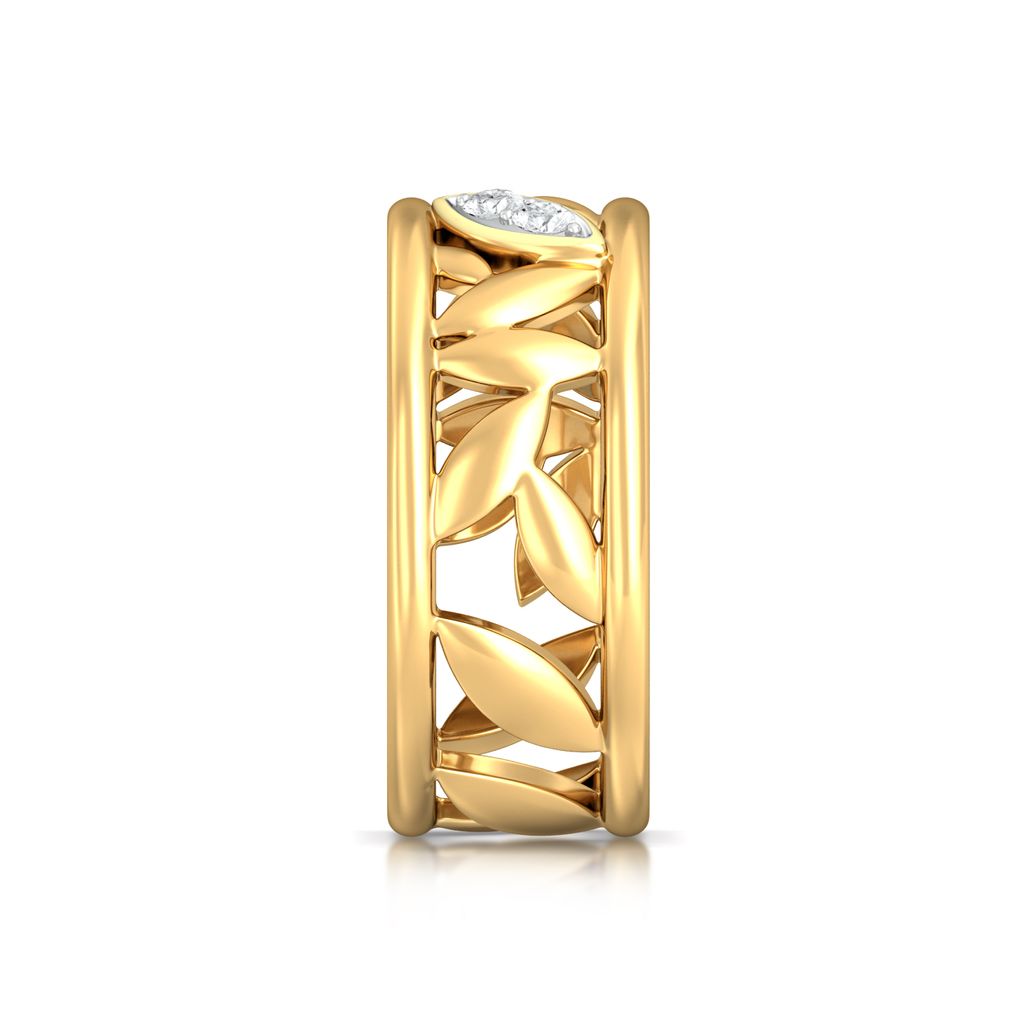 Leaves of Paradise Diamond Rings image