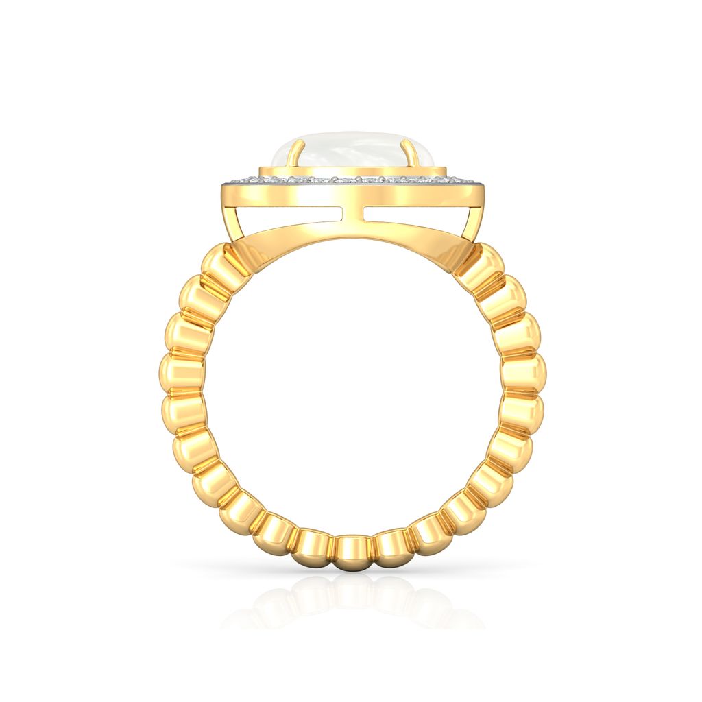 Moon Drops Diamond Rings image