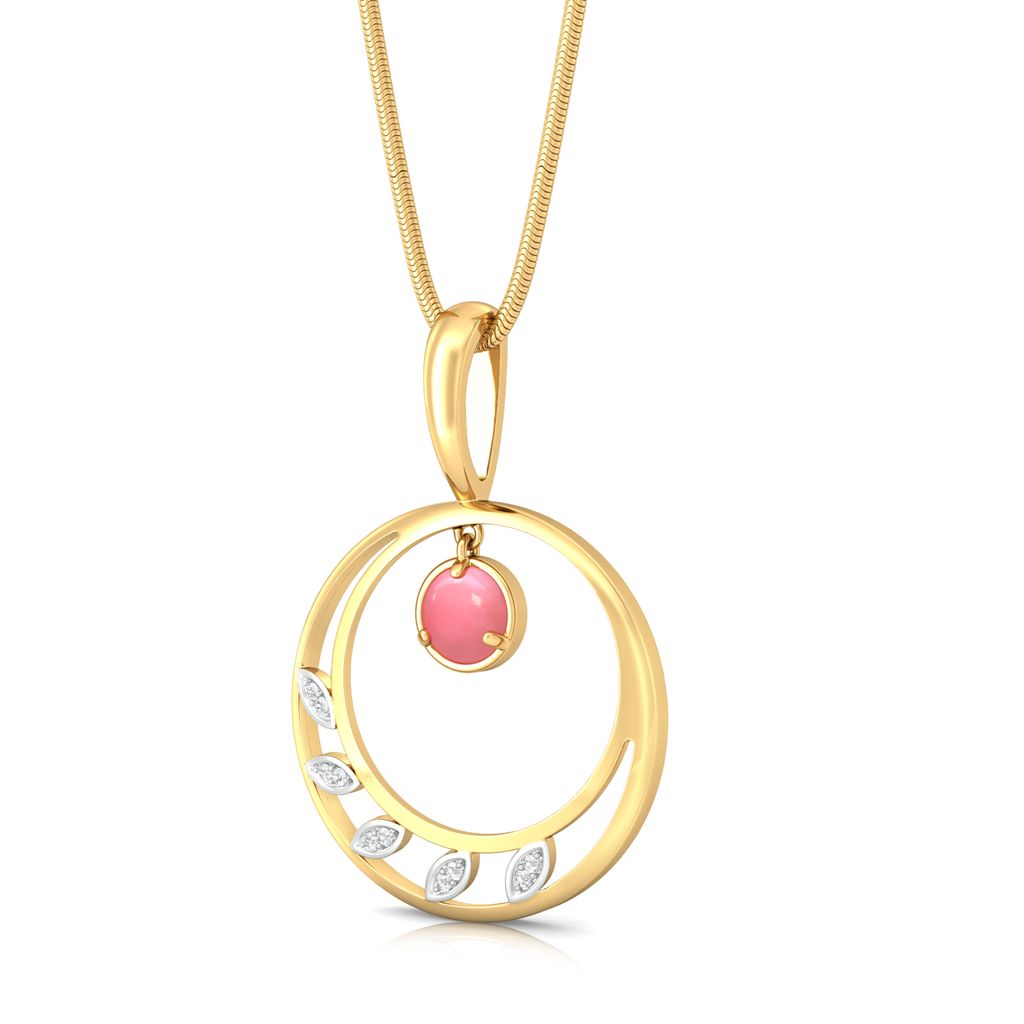 Bird of Paradise Diamond Pendants