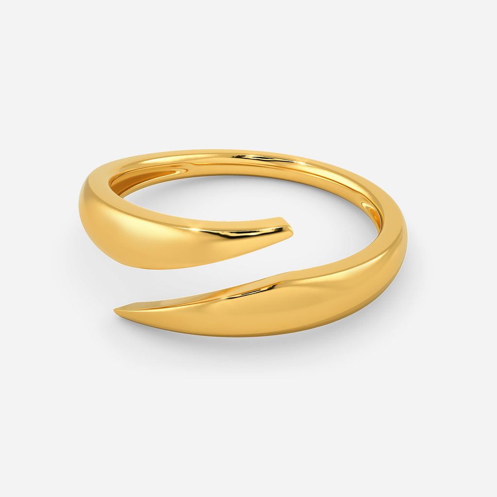 Fiercely Feline Gold Rings alternate view 2