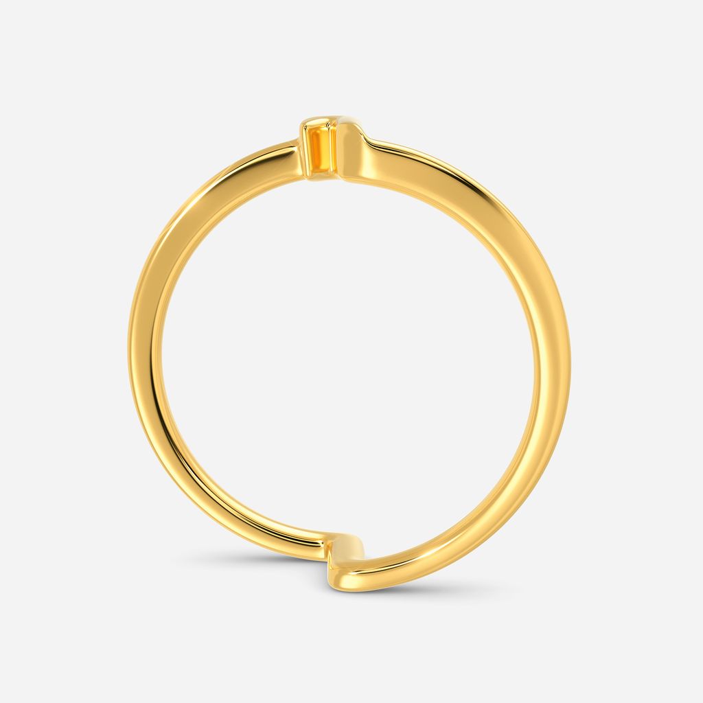 Skinny Fit Gold Rings image