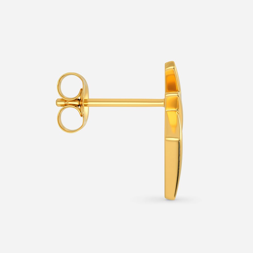 Skinny Fit Gold Earrings