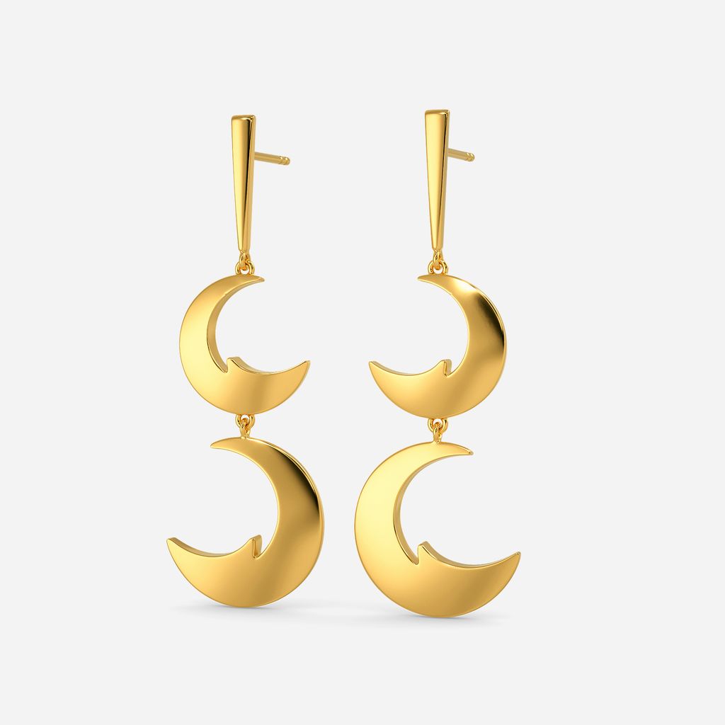 Cling to Chic Gold Earrings