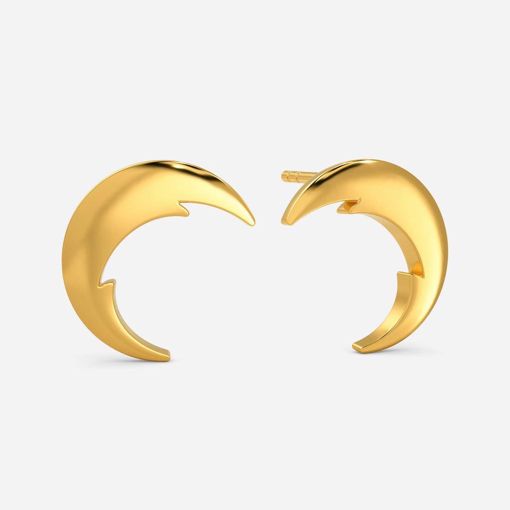 Cling to Chic Gold Earrings