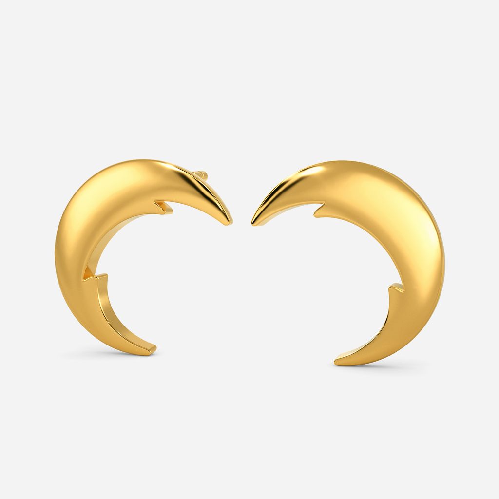 Cling to Chic Gold Earrings