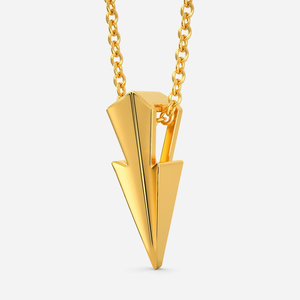 Opt the Edge Gold Pendants