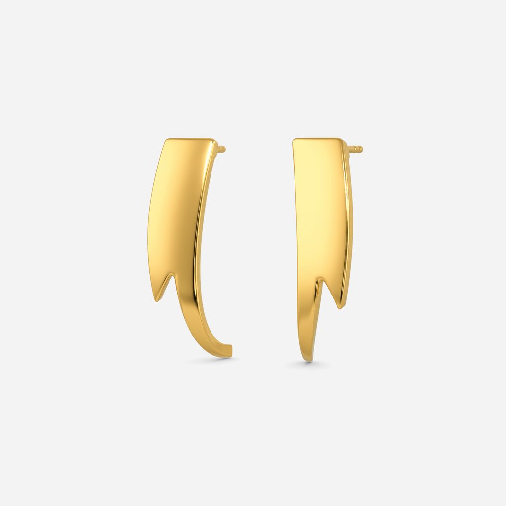 Close Comfort Gold Earrings