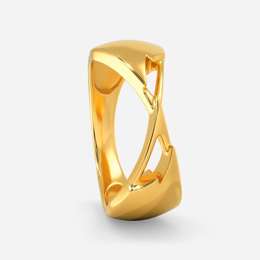 Fit to Fight Gold Rings image
