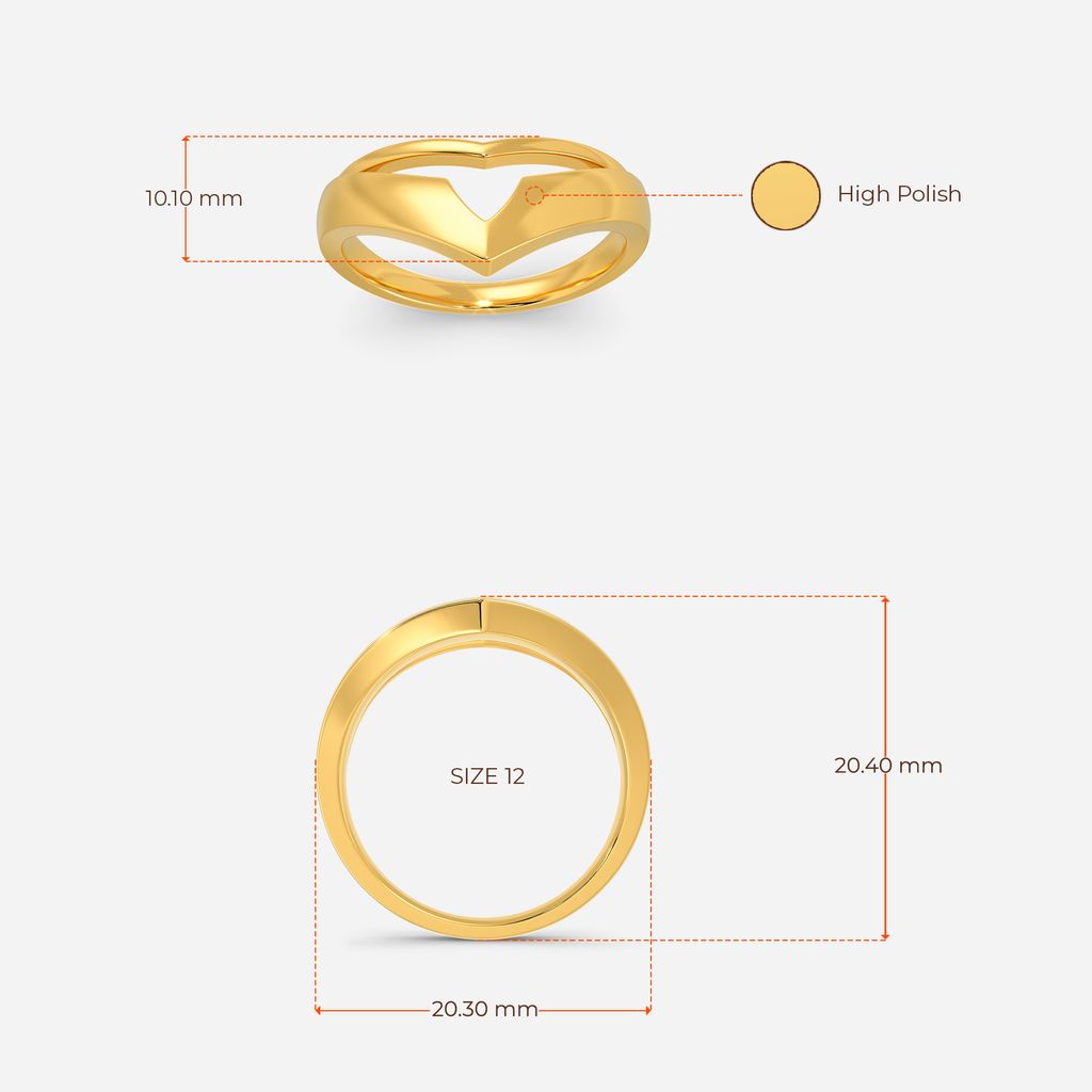 Purrfect Poise Gold Rings image