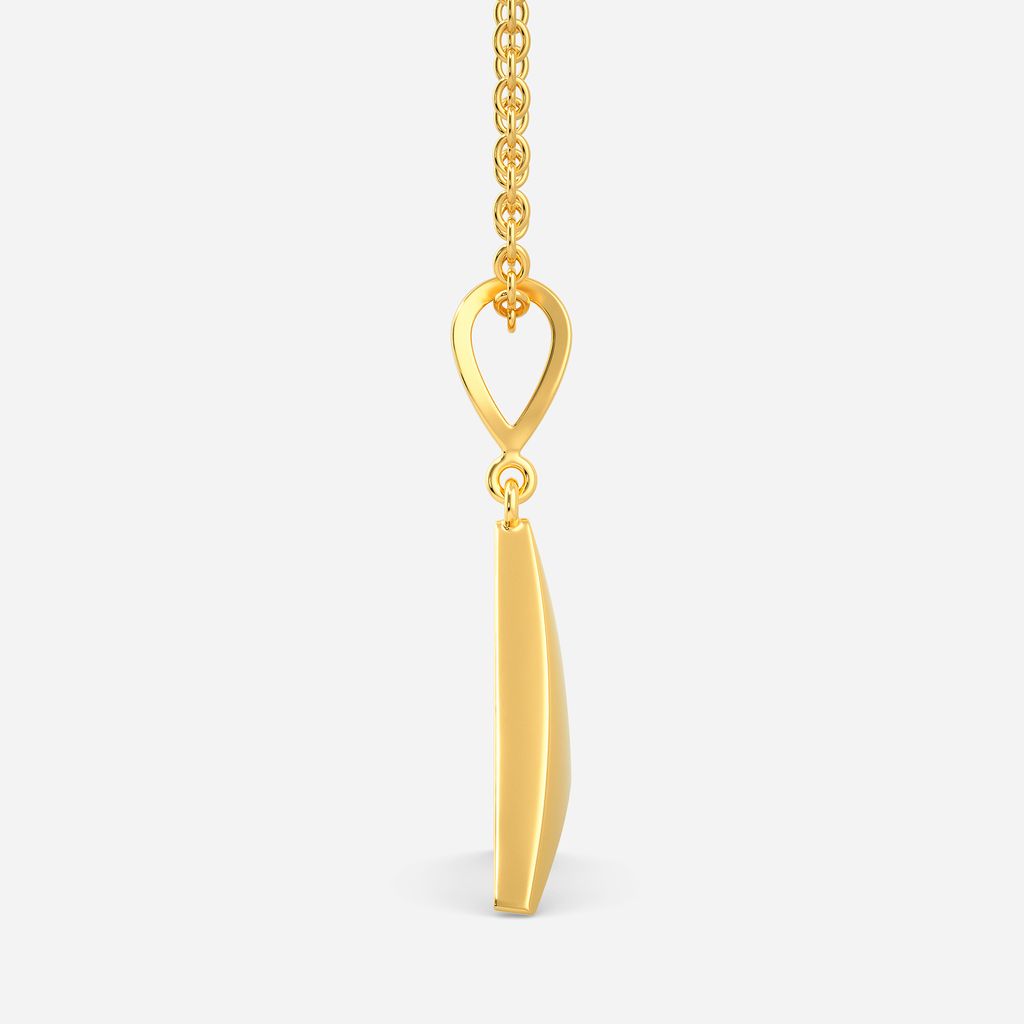 Purrfect Poise Gold Pendants