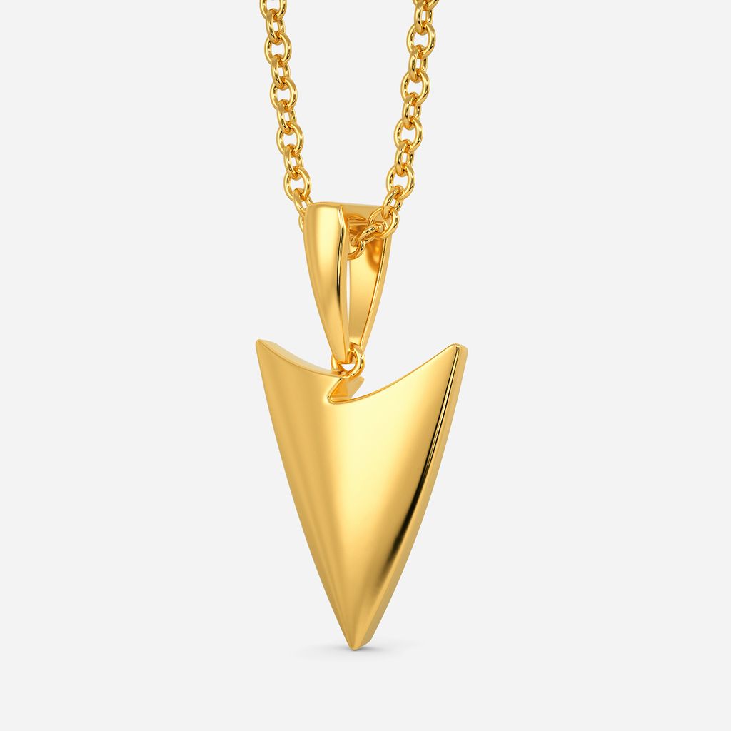 Snug Contours Gold Pendants