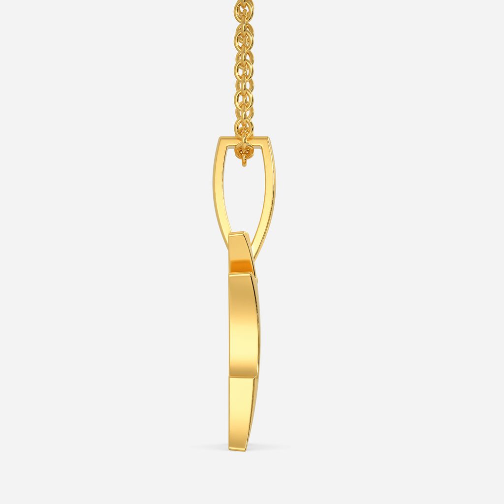 Bold Bolts Gold Pendants