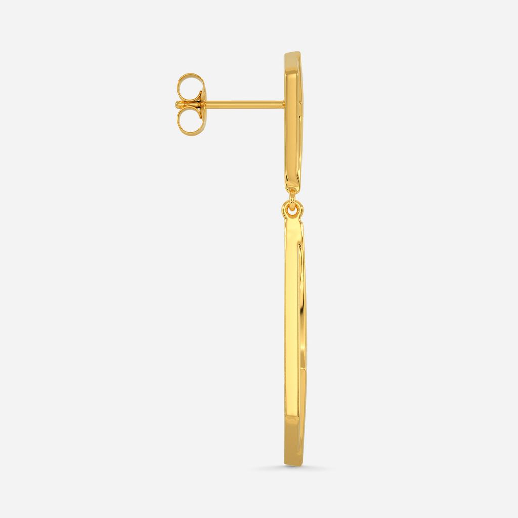 Feline Energy Gold Earrings