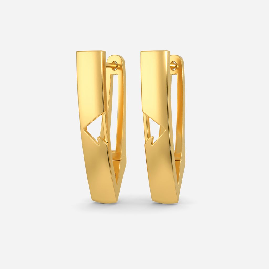 Wonder Woman Gold Earrings