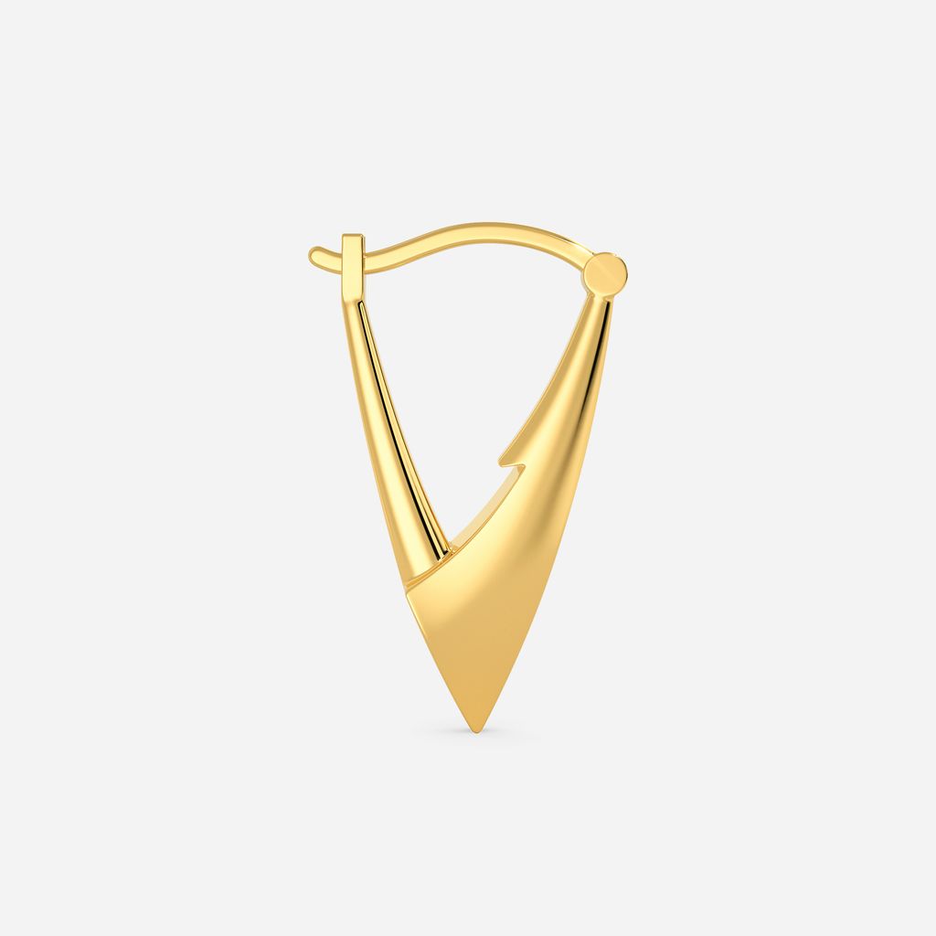 Bold in Bodycon Gold Earrings