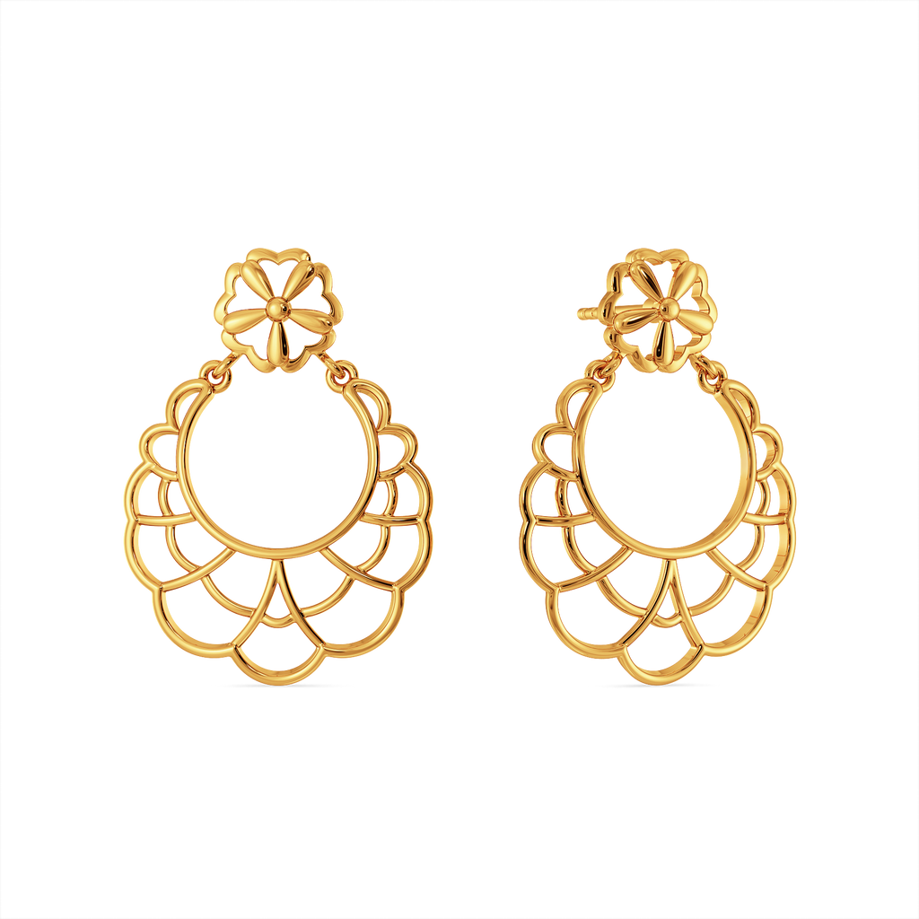 Choreo Charms Gold Earrings