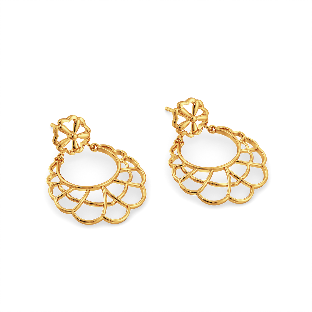 Choreo Charms Gold Earrings