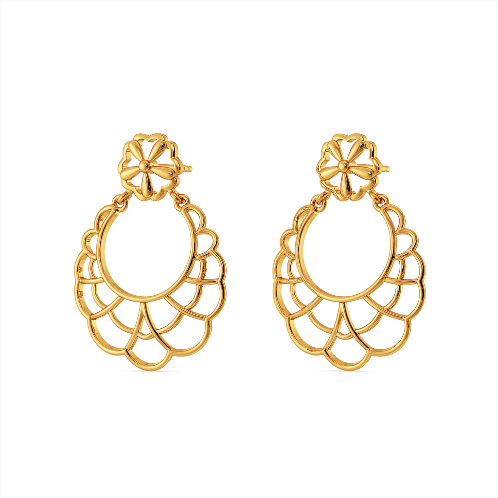 Choreo Charms Gold Earrings