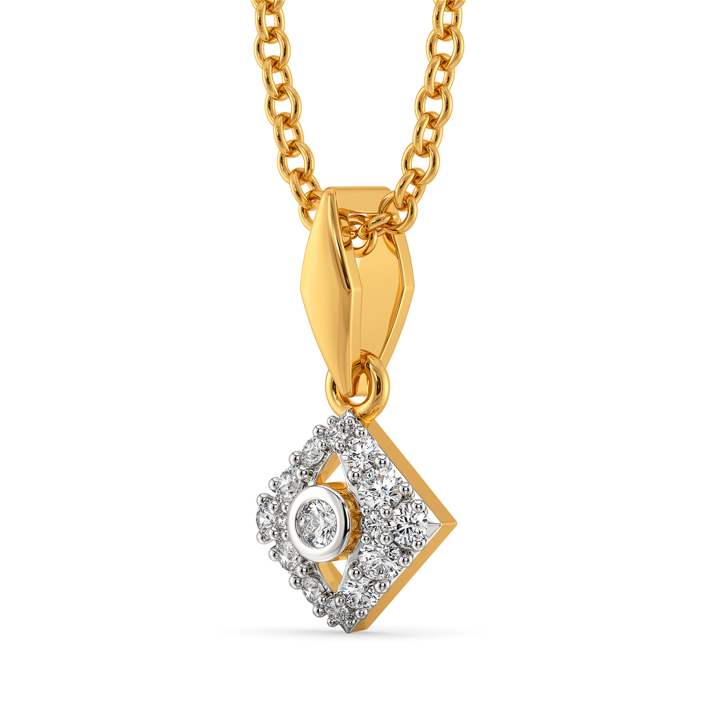 Jazz up in Cutouts Diamond Pendants