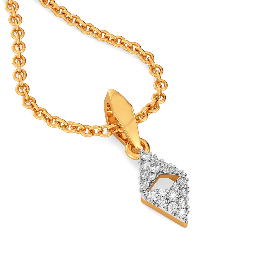 Saly in Cutouts Diamond Pendants