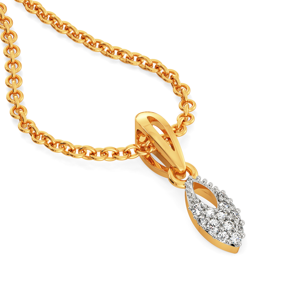Call out Cutouts Diamond Pendants