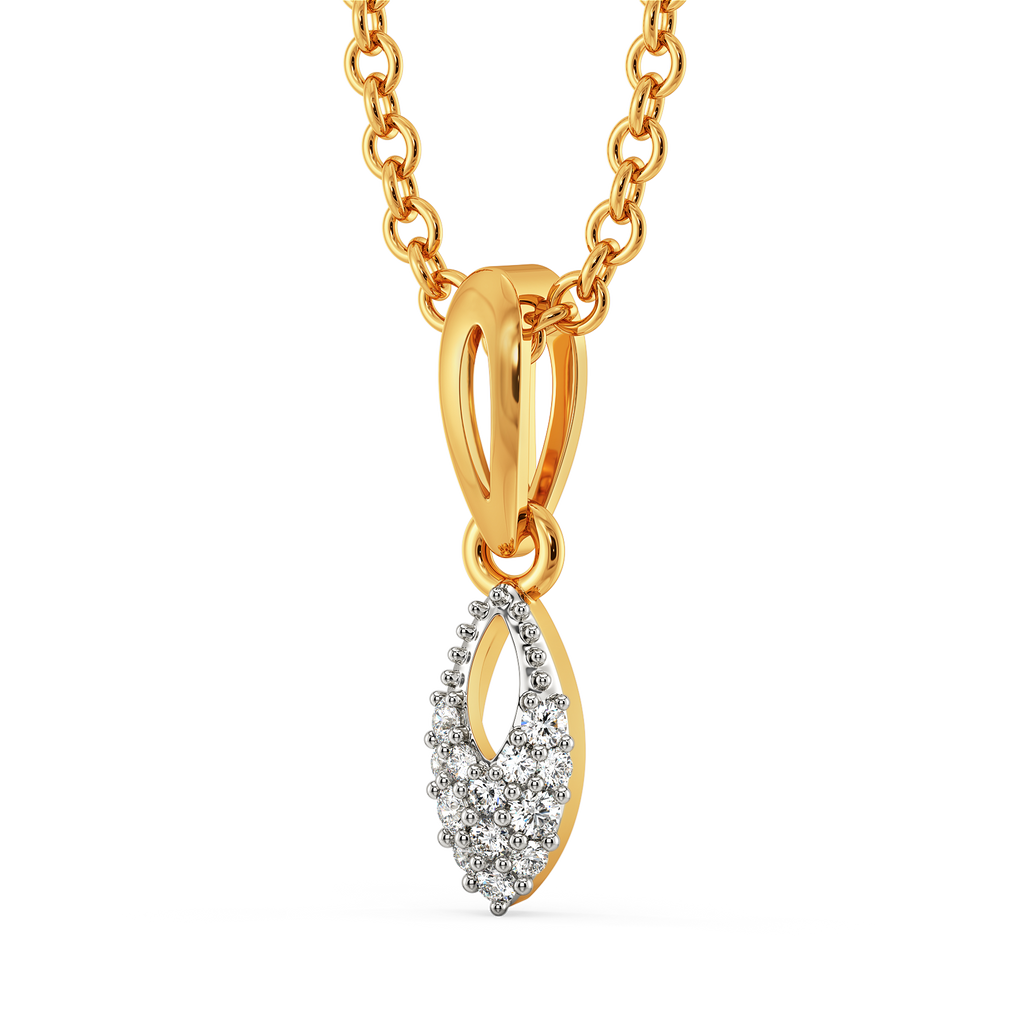 Call out Cutouts Diamond Pendants