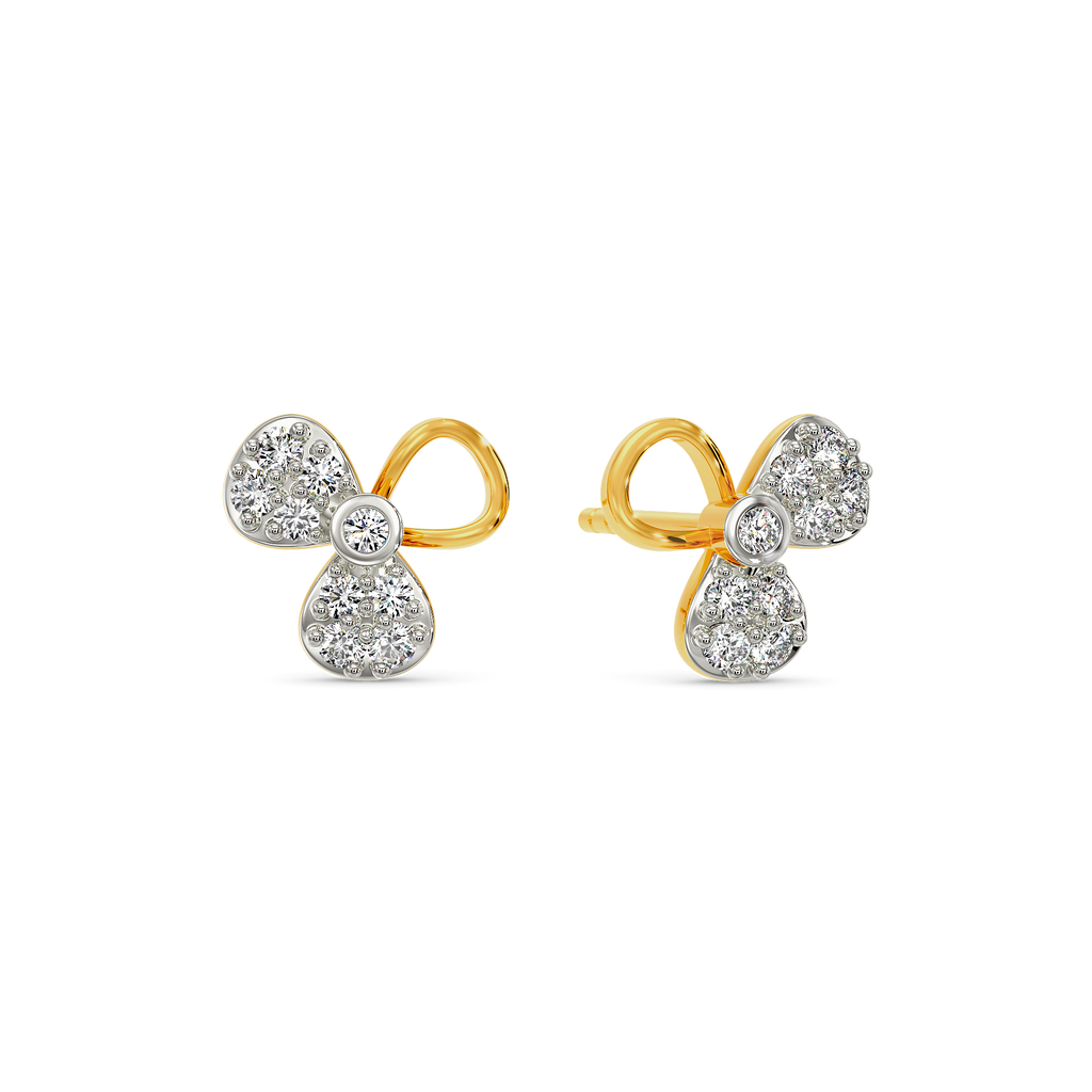 Chintz n Bloom Diamond Earrings