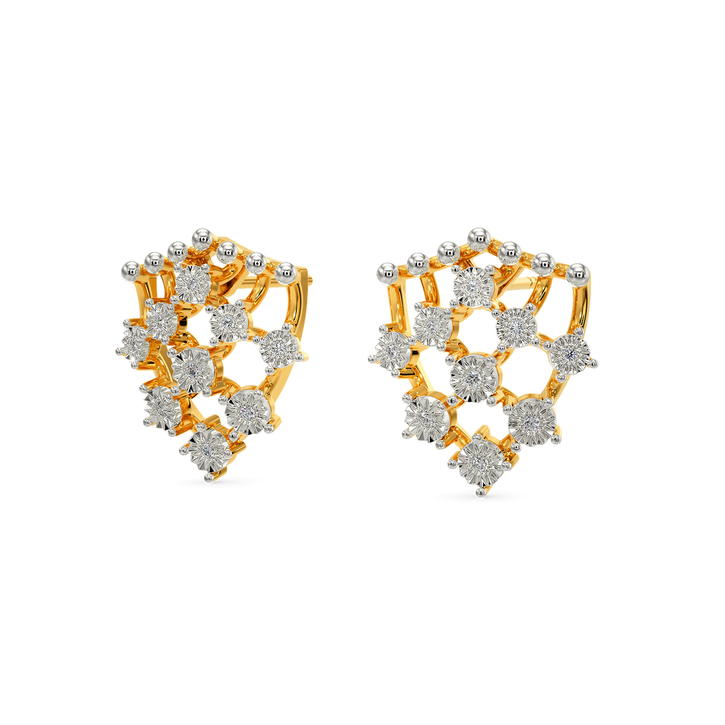 Embellished Glory Diamond Earrings