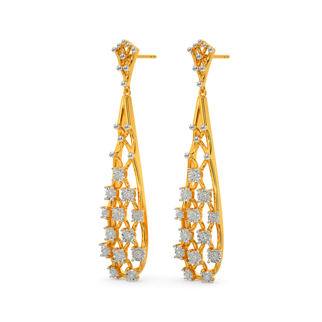 Sparkingly Yours Diamond Earrings