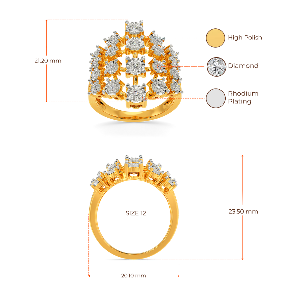 Sparkle Sense Diamond Rings image