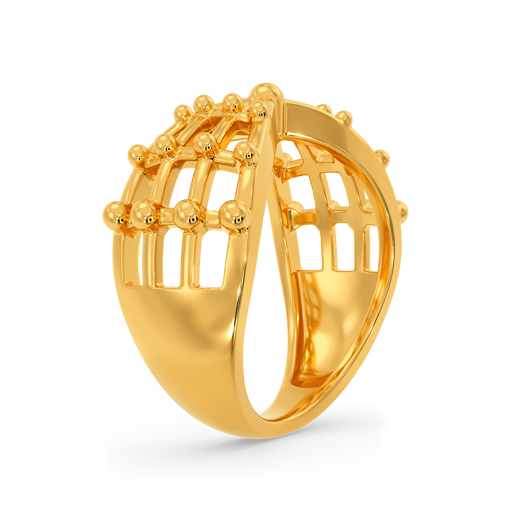 Sheer Bold Gold Rings image