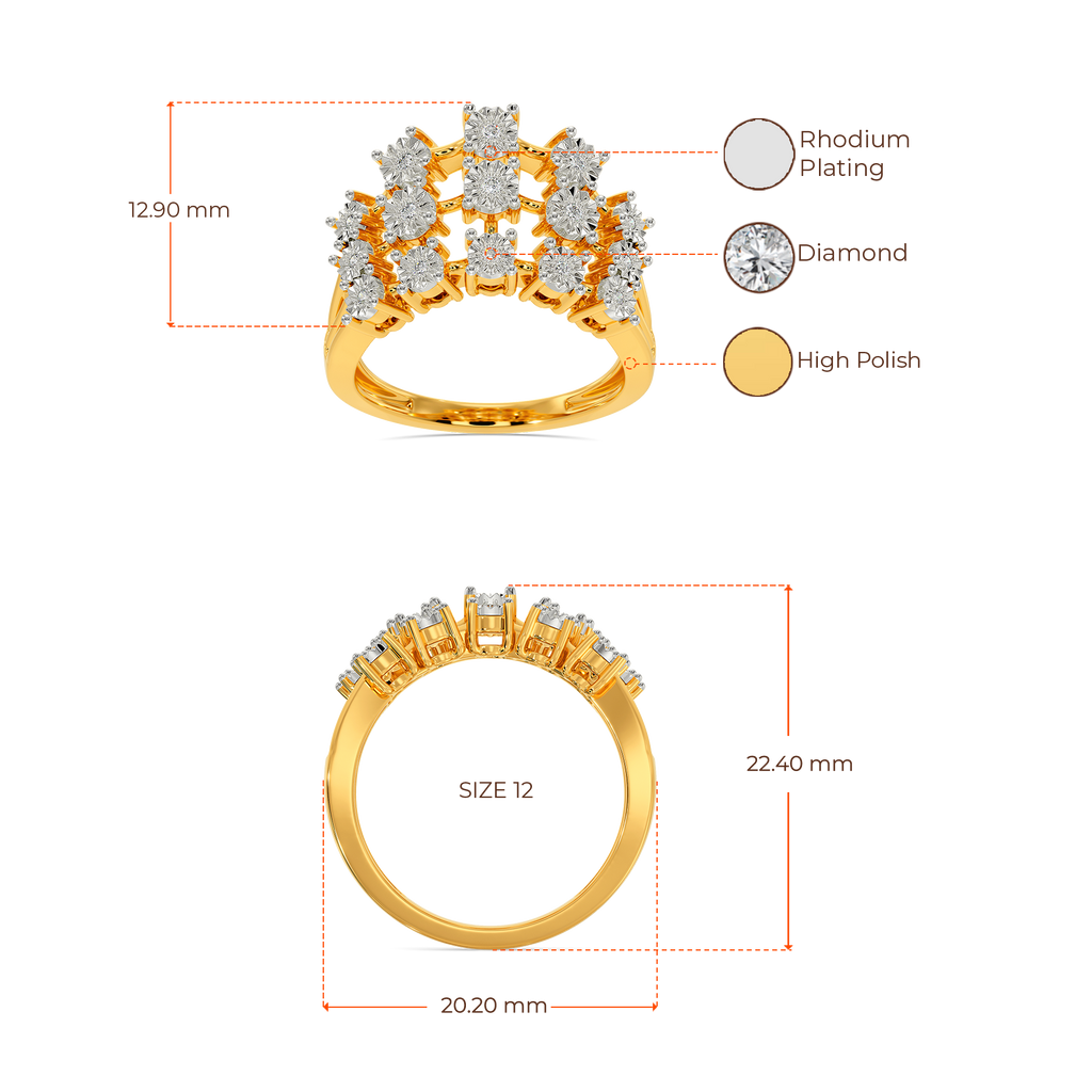 Bling Babe Diamond Rings image