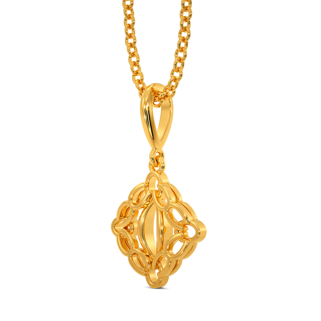 Crochet Mania Gold Pendants