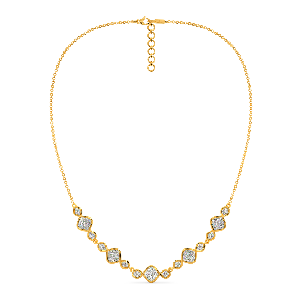 Crazy About Crochet Diamond Necklaces