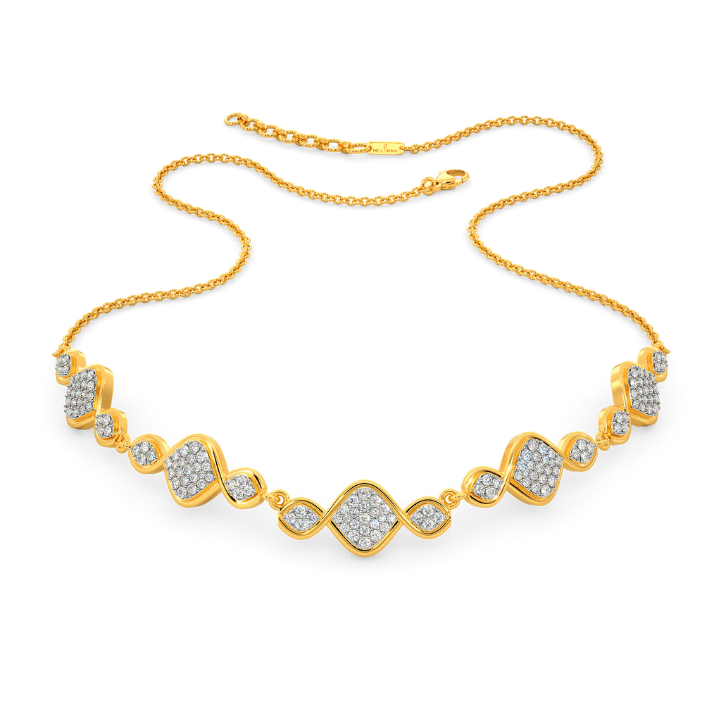 Crazy About Crochet Diamond Necklaces