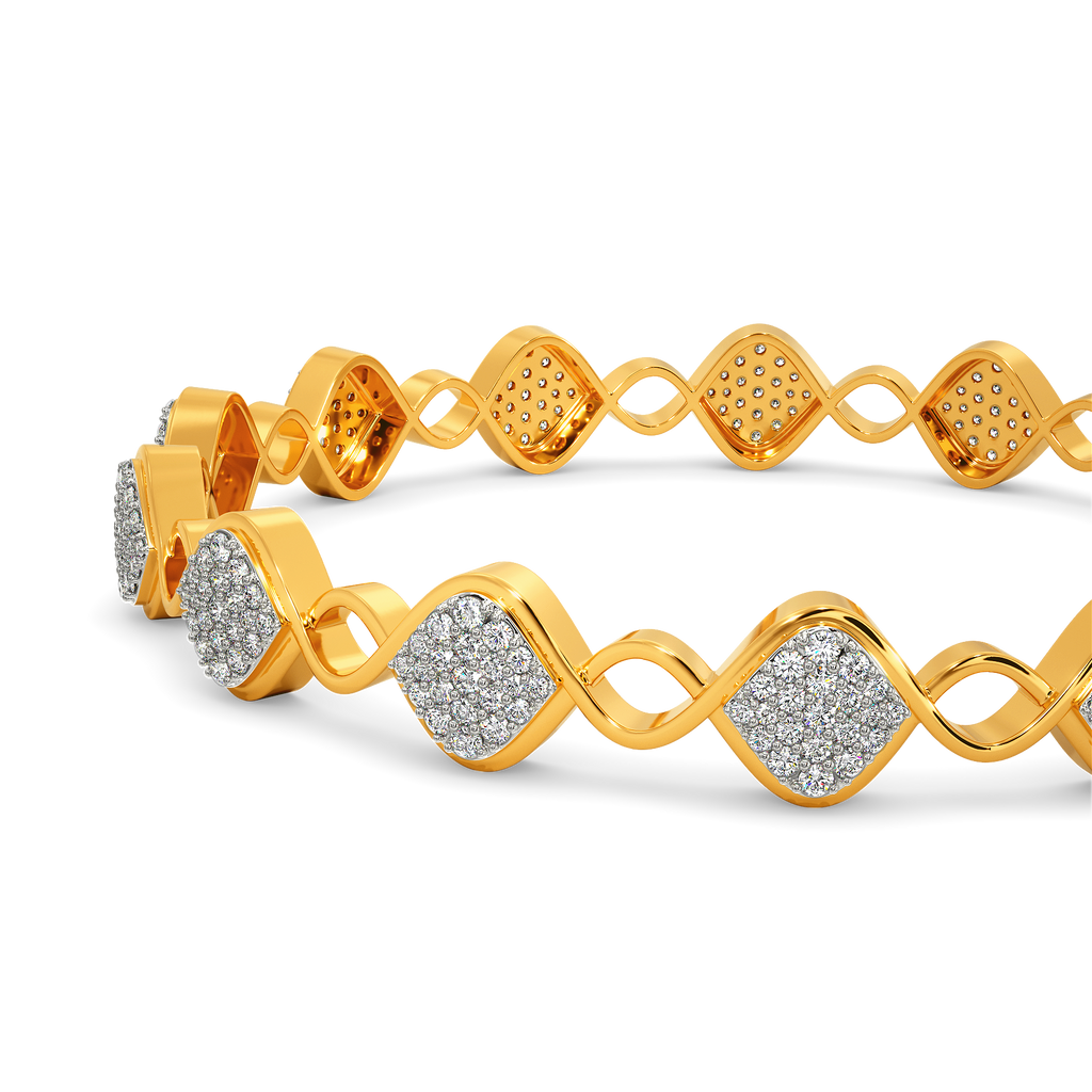 Crazy About Crochet Diamond Bangles