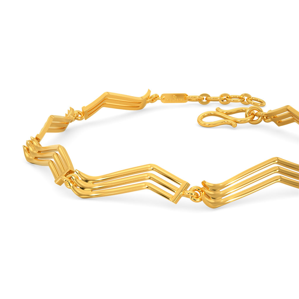 Drape Drama Gold Bracelets